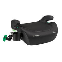 KINDERSITZ i-Tip Isofix 125-150 cm black Armlehne, i-Size Kindersitz, Sicherheitsgurt, vorwärts gerichtet - Schwarz, Kunststoff (42/21/35cm) - Kikka boo