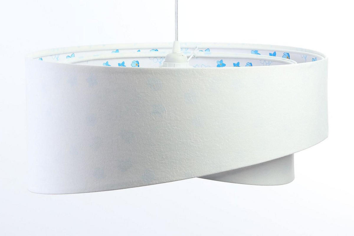 HÄNGELEUCHTE Blau 50/23 cm - Blau, Kunststoff (50/1/23cm) - ONZENO