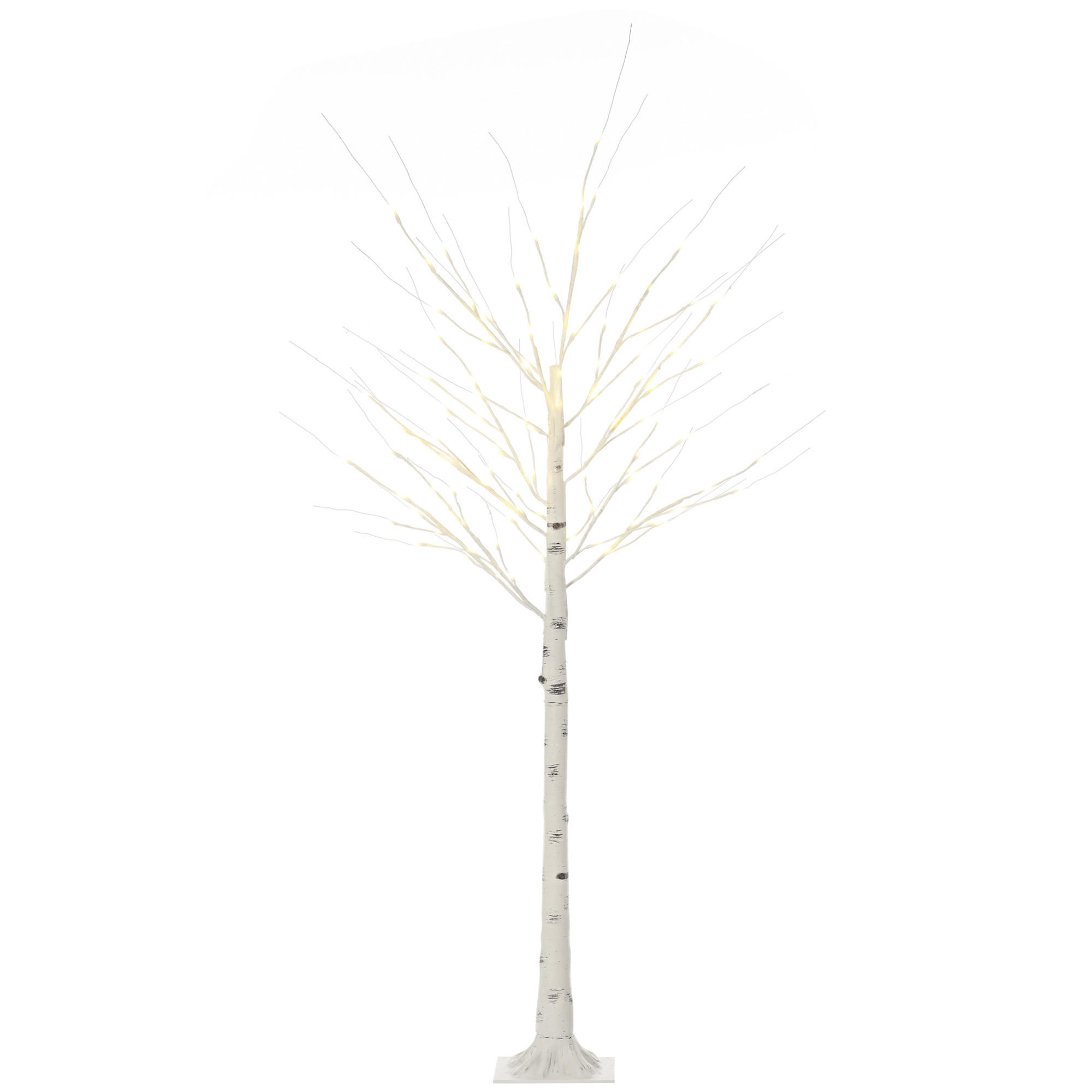 WEIHNACHTSBAUM Weiß 22.0/22.0/180.0cm - Weiß, Kunststoff (22/180/22cm)