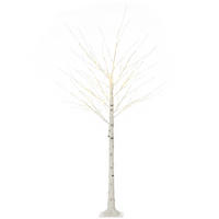 WEIHNACHTSBAUM Weiß 22.0/22.0/180.0cm - Weiß, Kunststoff (22/180/22cm)