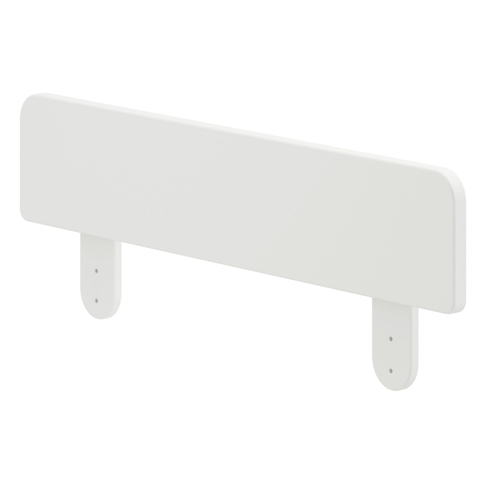 Konsimo® Bett-Umbauseiten Weiß 75x15x2 cm