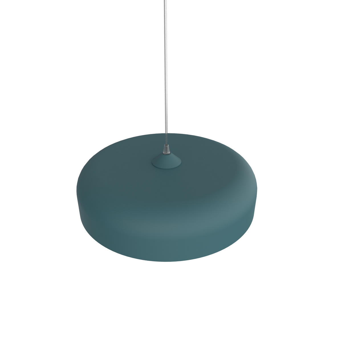 HÄNGELEUCHTE - Blau, Metall (40/40/10cm) - Lumicom
