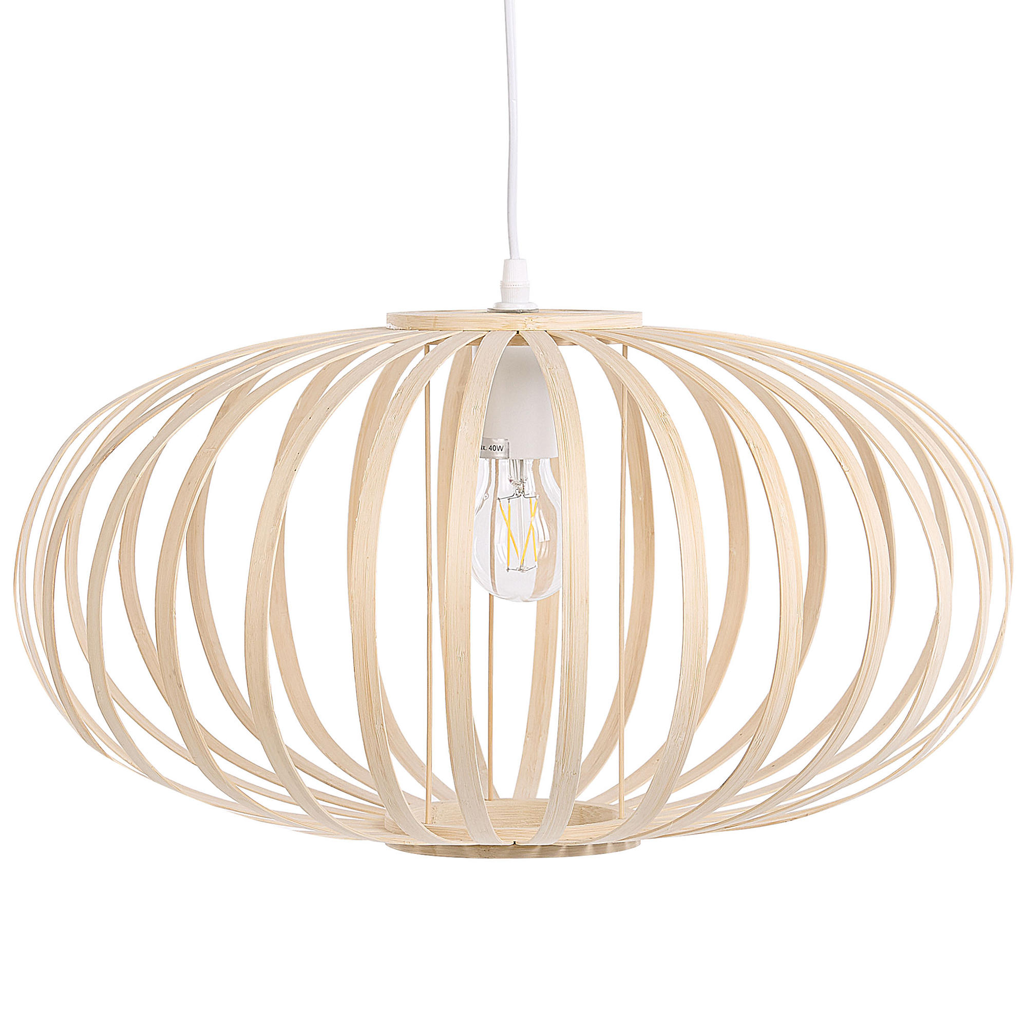 Beliani ZÁVĚSNÉ SVÍTIDLO Havel 50/50/120 cm