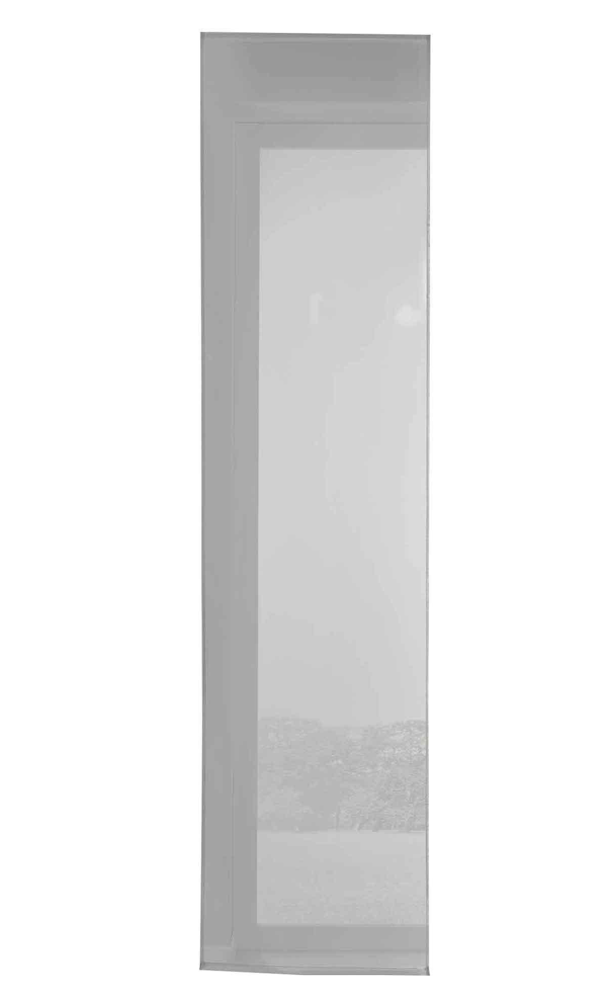 Gardinenbox Vorhang Grau 60x245x245 cm