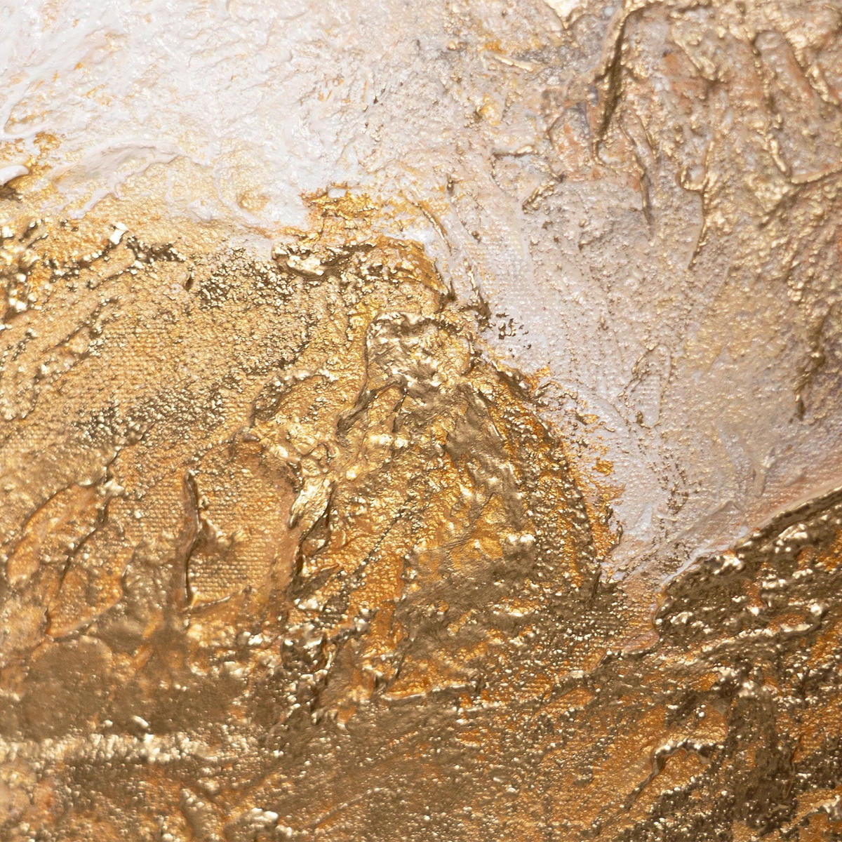GEMÄLDE Blitz der Inspiration Schattenfugenrahmen Grau 7-teilig - Grau, Holz (130/80cm) - YS-art gallery