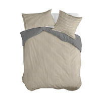 BETTBEZUG oxford 240x220 cm (übergrösse) beige - Beige, Textil (240/220cm) - Happy Friday
