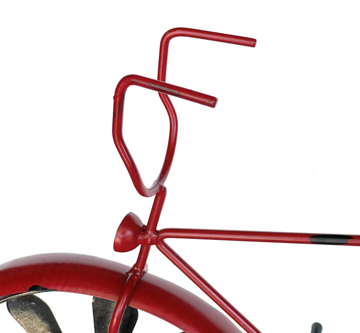 GARTENSTECKER Metall Rot Fahrrad 160 cm - Rot, Metall (50/160/11.5cm) - DanDiBo