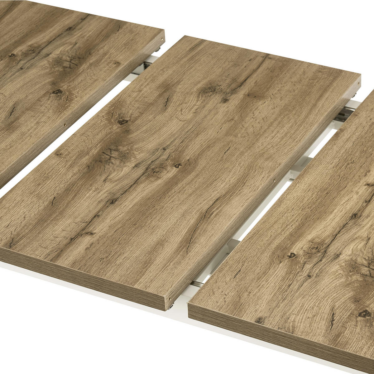 ESSTISCH SVEN 120-160/80/76 cm Eiche - Eichefarben, Holz (80/120/76cm) - B&D Home