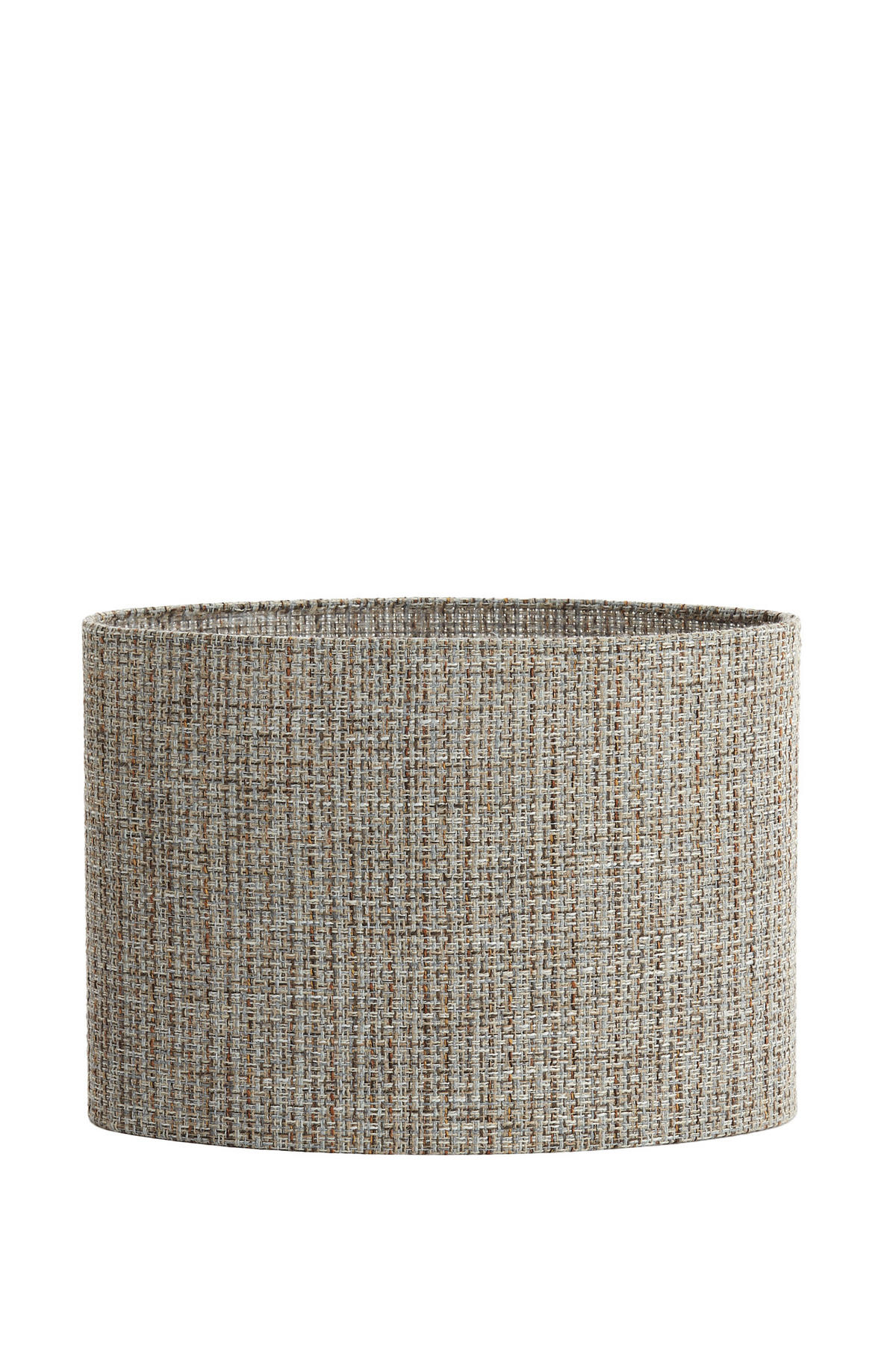 LAMPENSCHIRM Okavi Braun 45/21/32 cm - Braun, Textil (45/21/32cm) - Light & Living