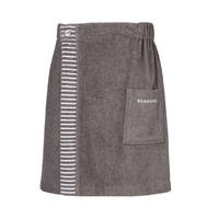 SAUNAKILT Rom Herren - 46-54 - Dunkelgrau - Dunkelgrau, Textil (55/150cm) - SCHIESSER