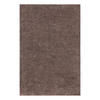 HOCHFLOR-TEPPICH City Shaggy 500 Braun 100x200 cm - Braun, Textil (100/200cm) - carpet city