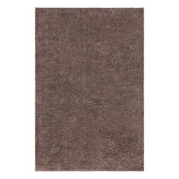 HOCHFLOR-TEPPICH City Shaggy 500 Braun 200x290 cm - Braun, Textil (200/290cm) - carpet city