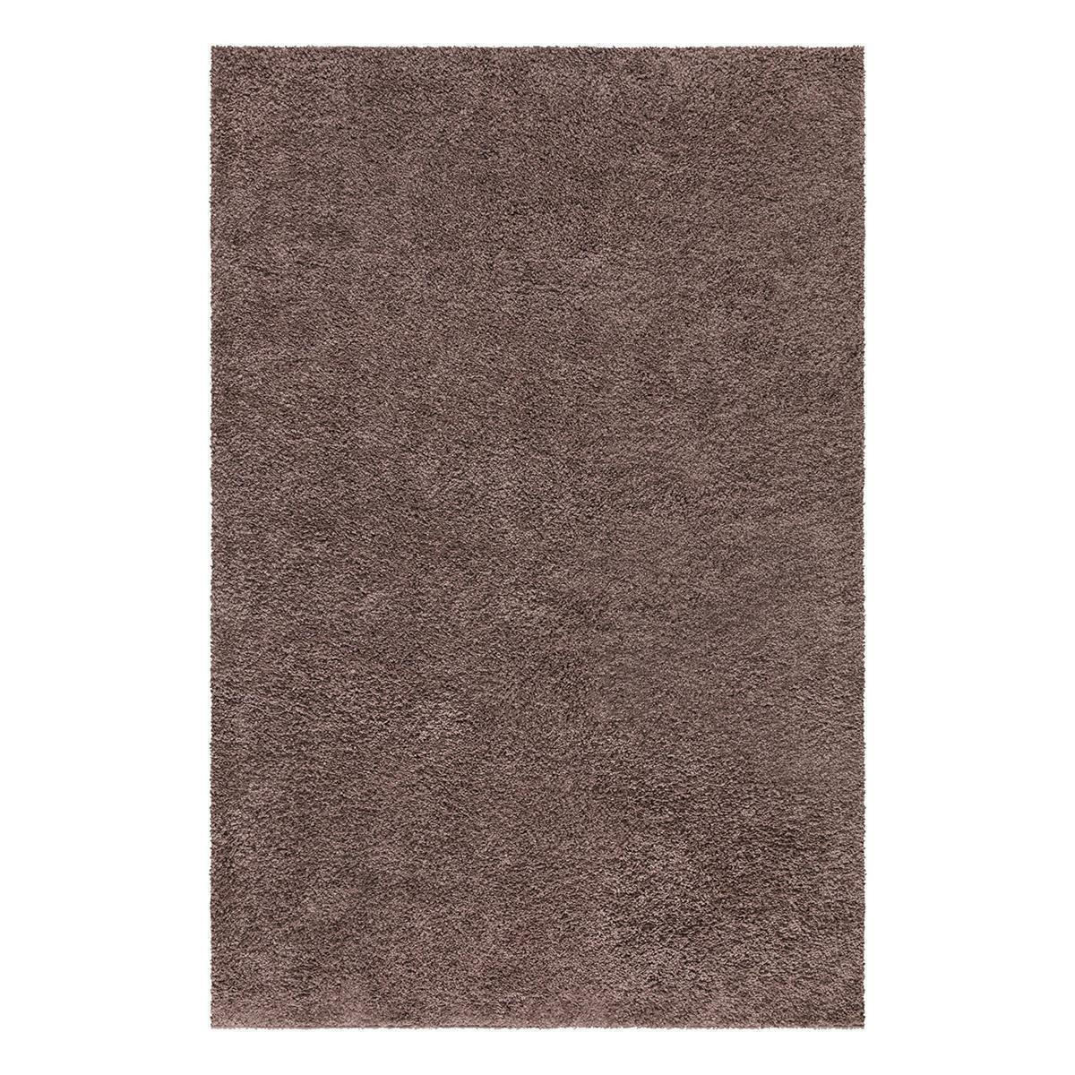 HOCHFLOR-TEPPICH City Shaggy 500 Braun 200x290 cm - Braun, Textil (200/290cm) - carpet city