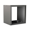 BRENNHOLZREGAL Wooker square Kaminholzregal Holzlagersystem Schwarz 49 × 49 cm - Schwarz, Metall (49/49/49cm) - Alberts