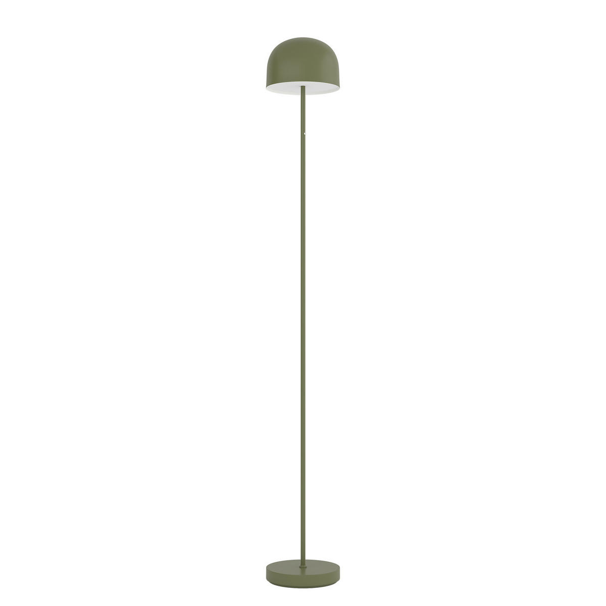 AKKU-STEHLEUCHTE - Eisen / Kunststoff - Dimmbar - Grün, Kunststoff/Metall (20/20/147cm) - home24