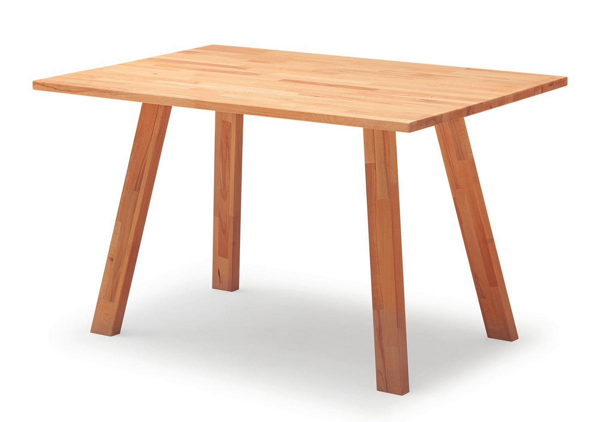 ECKBANKGRUPPE Modern Danny 2 für 7 Personen Massivholz Kernbuche/Braun - Kernbuche/Braun, Holz (194/85/155cm) - 58aufmkessel