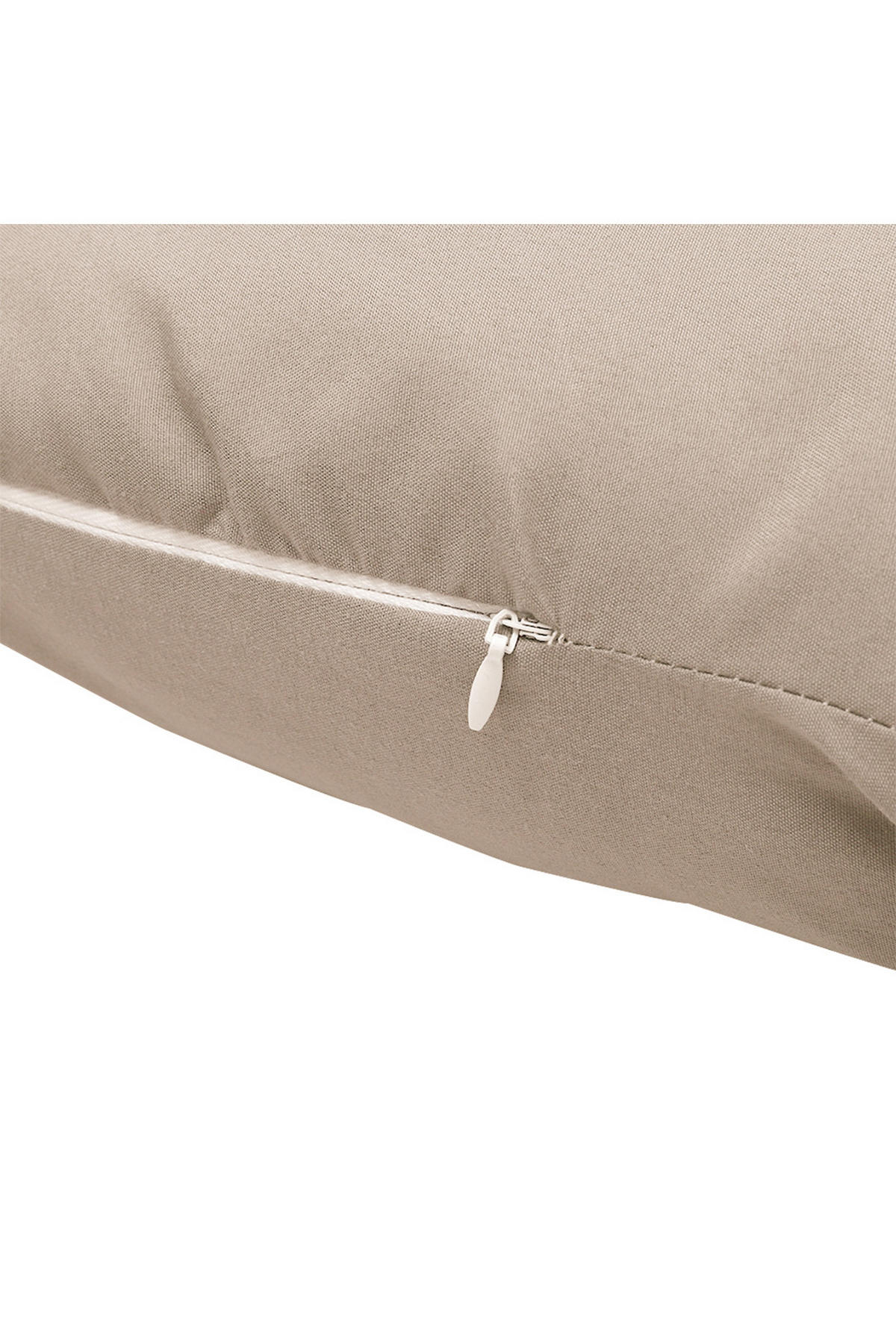 HÄNGESESSEL-KISSEN aus Polyester Baumwolle mit dicker Polsterung - Beige, Textil (55/95cm) - Livingandhome
