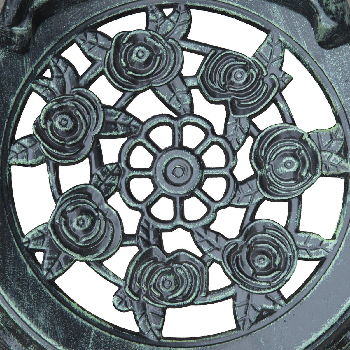 BISTROSET 3 teilig Metall grün - Grün, Metall - LEBENLANG