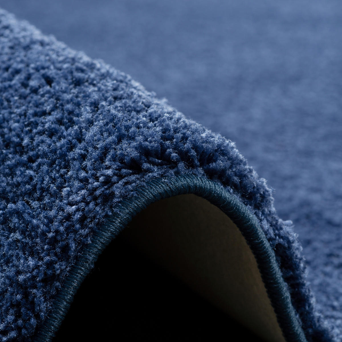 HOCHFLOR SHAGGY TEPPICH PALACE - Dunkelblau, Textil (140/200cm) - Snapstyle