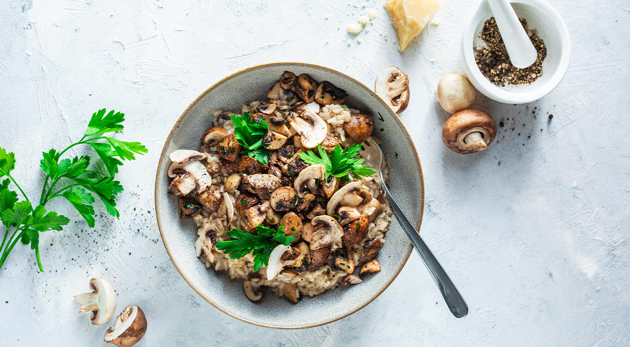 Champignon-Risotto