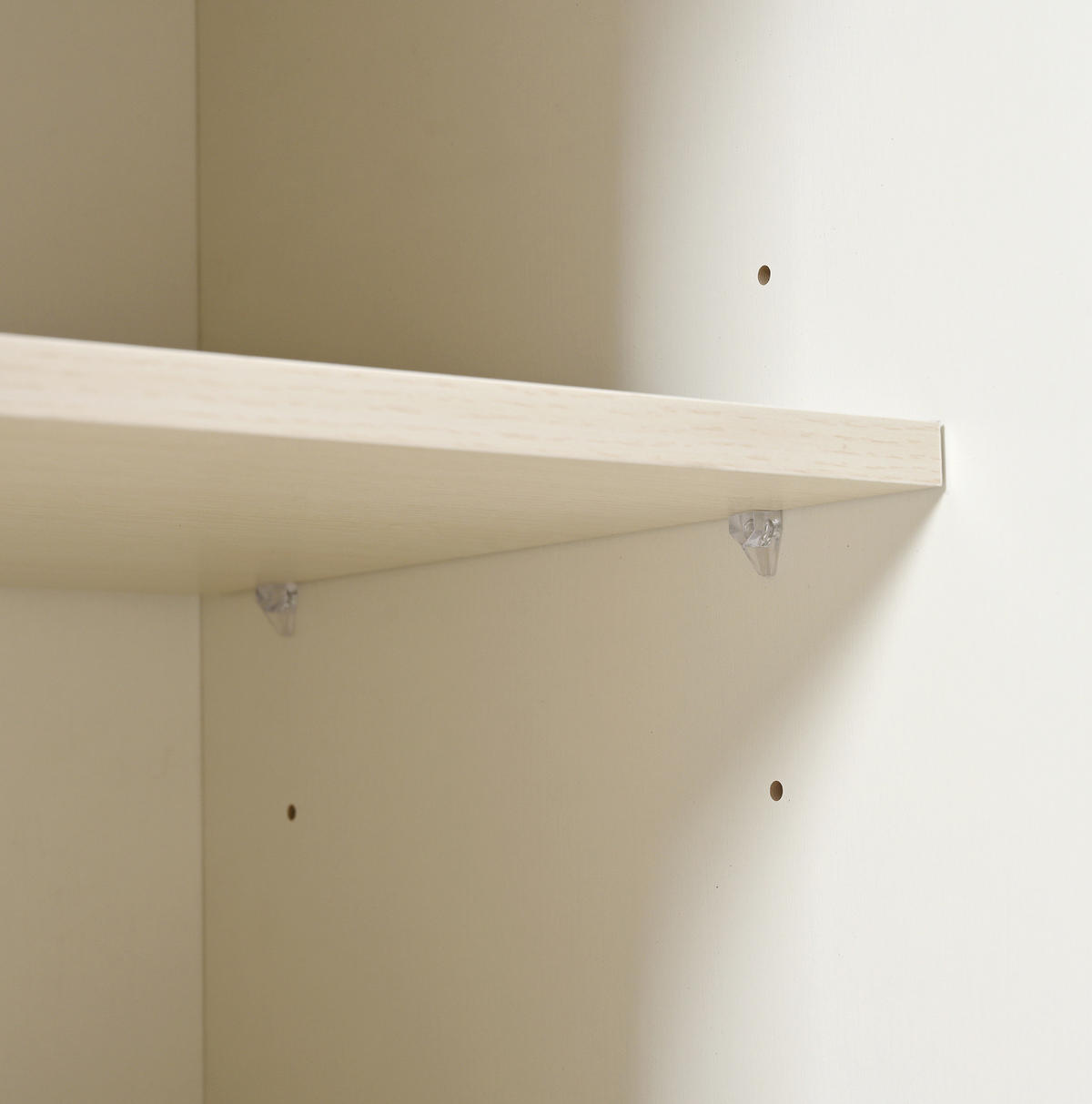 SIDEBOARD in Weiß Kommode mit Stauraumregalen für Wohnzimmer und Schlafzimmer, B117.5/T39.5/H79 cm - Weiß, Holzwerkstoff/Metall (117.5/80/39.5cm) - STILVORA