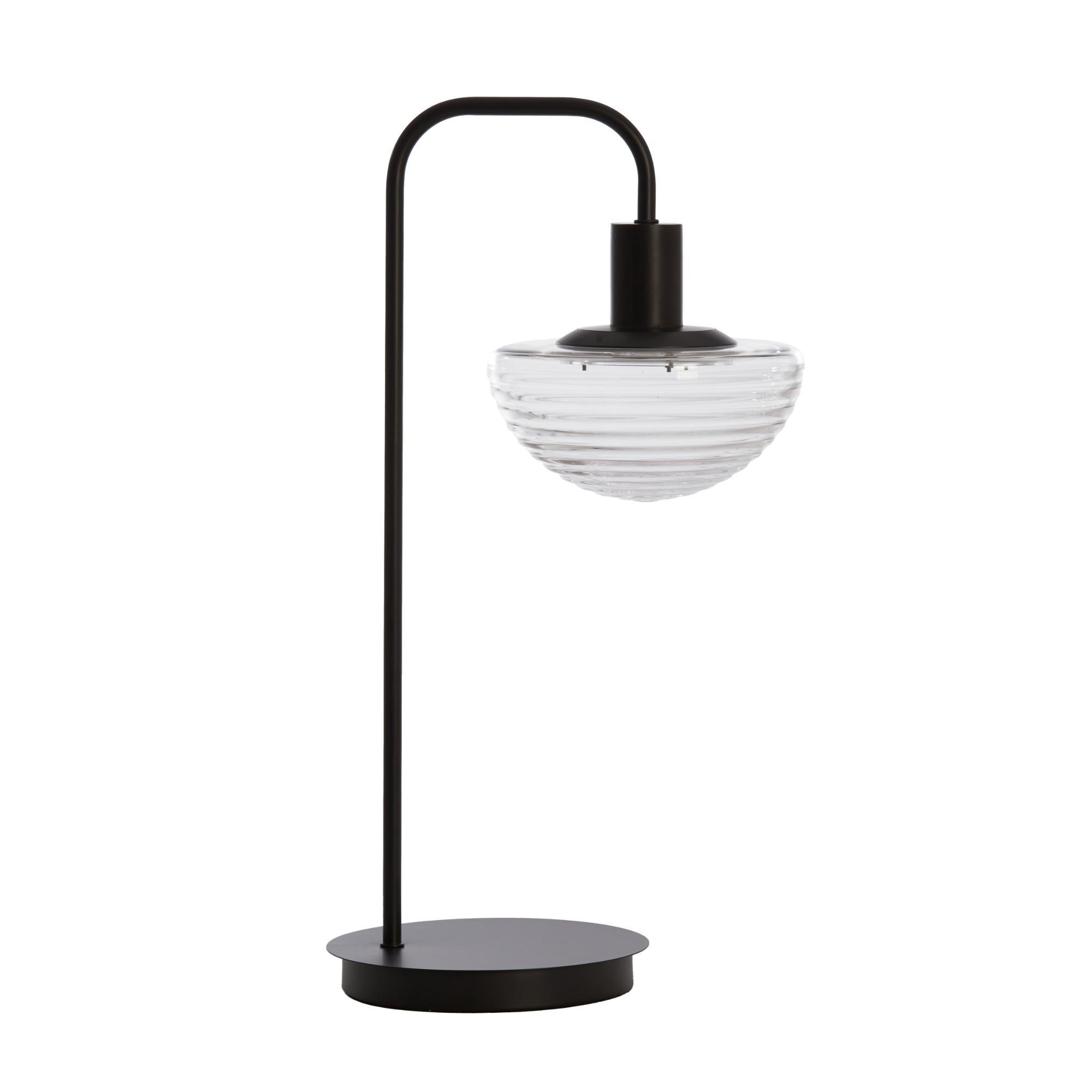 TISCHLAMPE Baylie Schwarz 30/20/61 cm - Schwarz, Metall (30/20/61cm) - Light & Living
