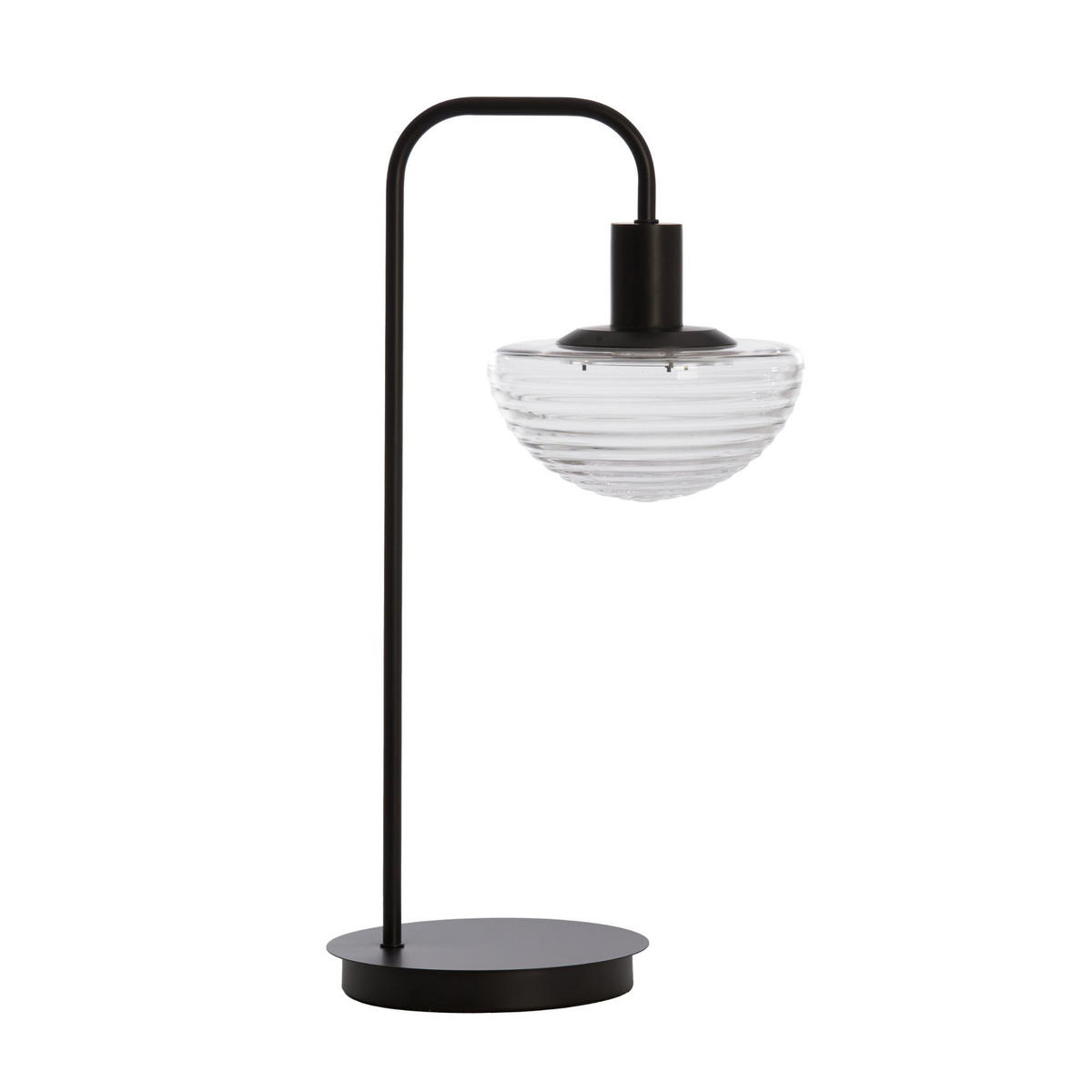 TISCHLAMPE Baylie Schwarz 30/20/61 cm - Schwarz, Metall (30/20/61cm) - Light & Living