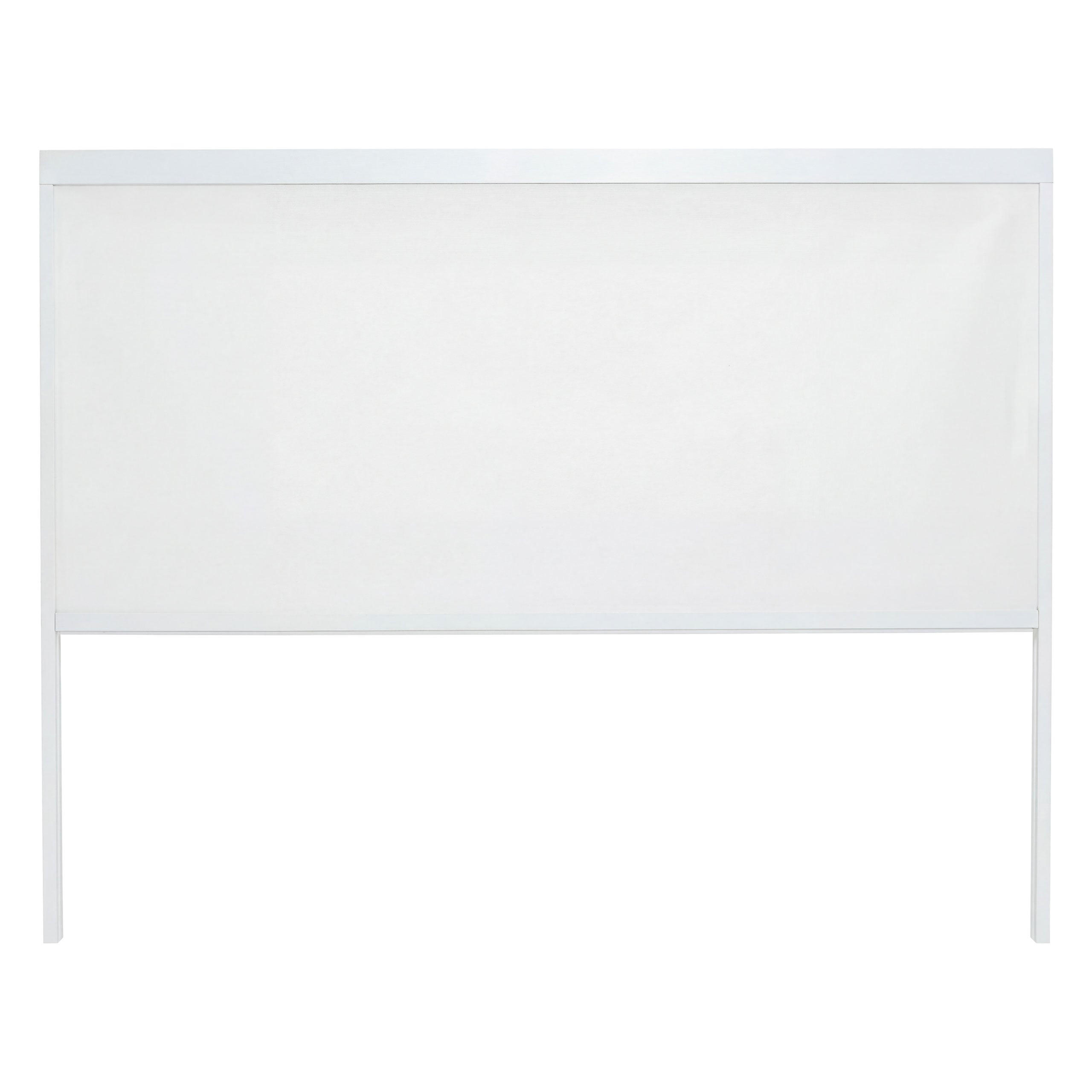 SEITENWAND FÜR PERGOLA Weiß - Weiß, Textil (275/217/10cm) - MCW