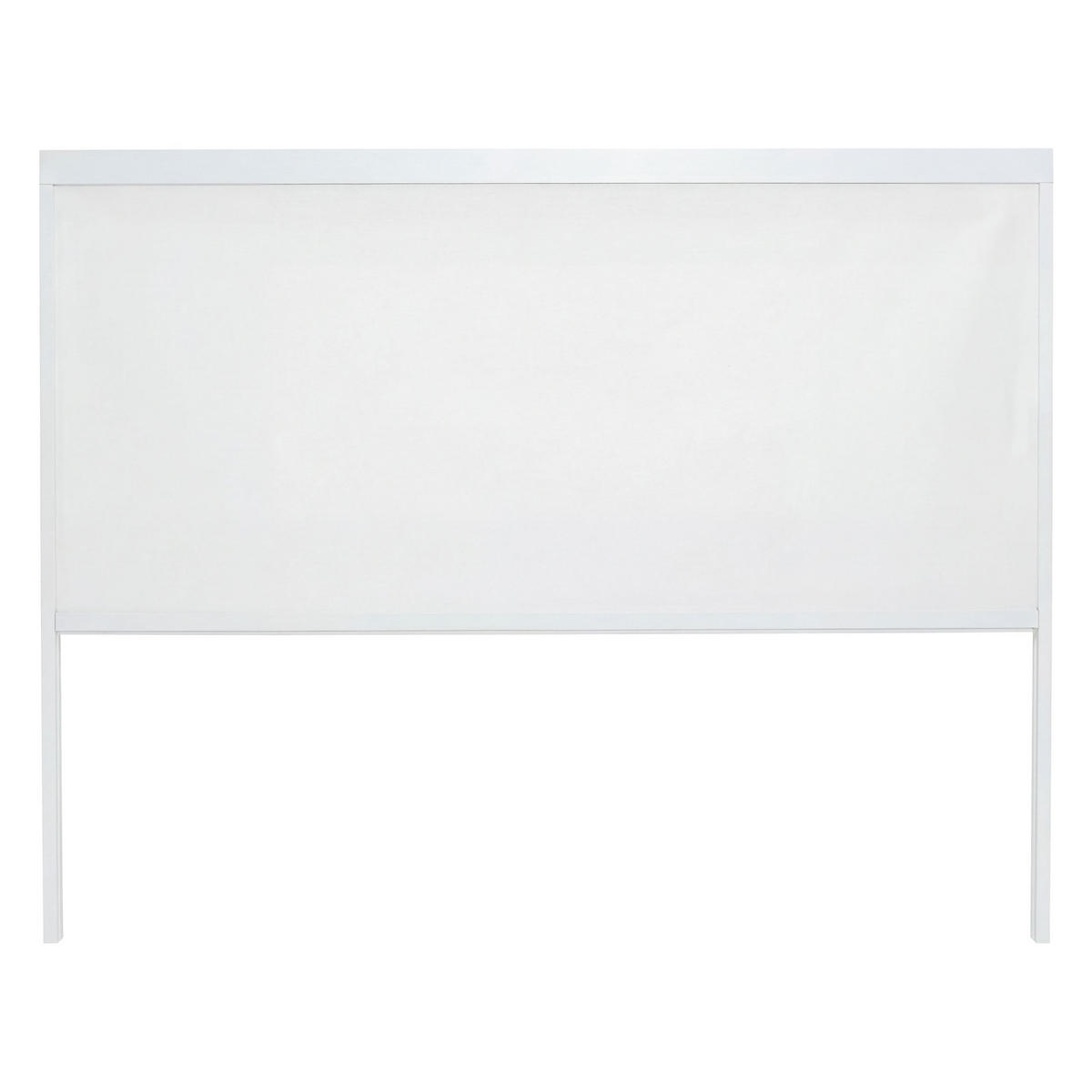 SEITENWAND FÜR PERGOLA Weiß - Weiß, Textil (275/217/10cm) - MCW