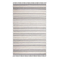 KURZFLOR-TEPPICH Valencia 807 Graublau/ Creme 200x290 cm - Blau/Creme, Textil (200/290cm) - carpet city