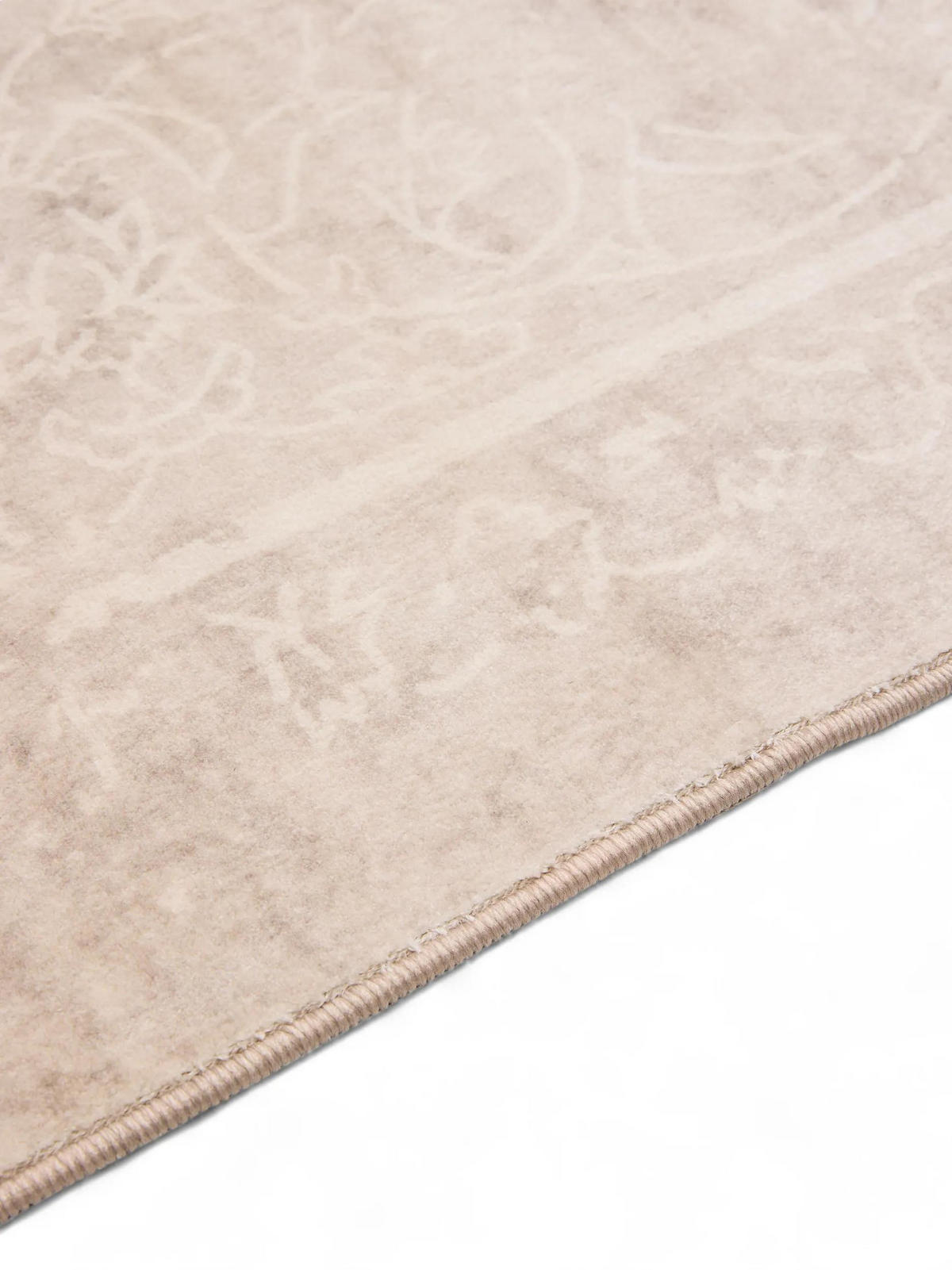 VINTAGE-TEPPICH Miray waschbar 160/230 cm - Beige/Creme, Kunststoff (160/230cm) - benuta Nest