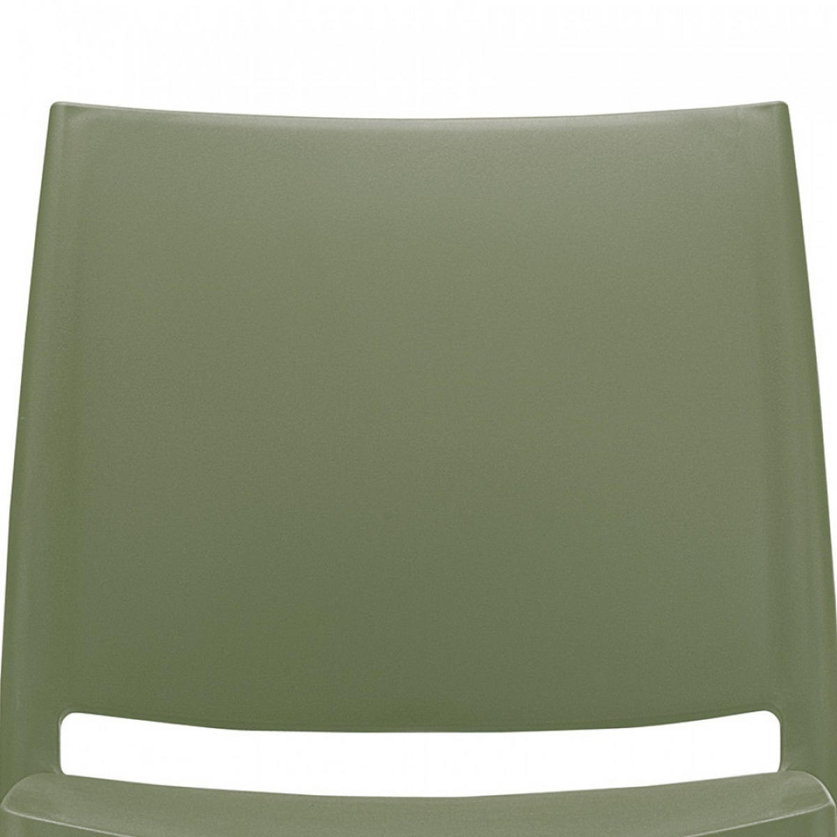 STUHL Grün 45x82x53cm - Olivgrün/Grün, Kunststoff (45/82/53cm) - AlterEgo