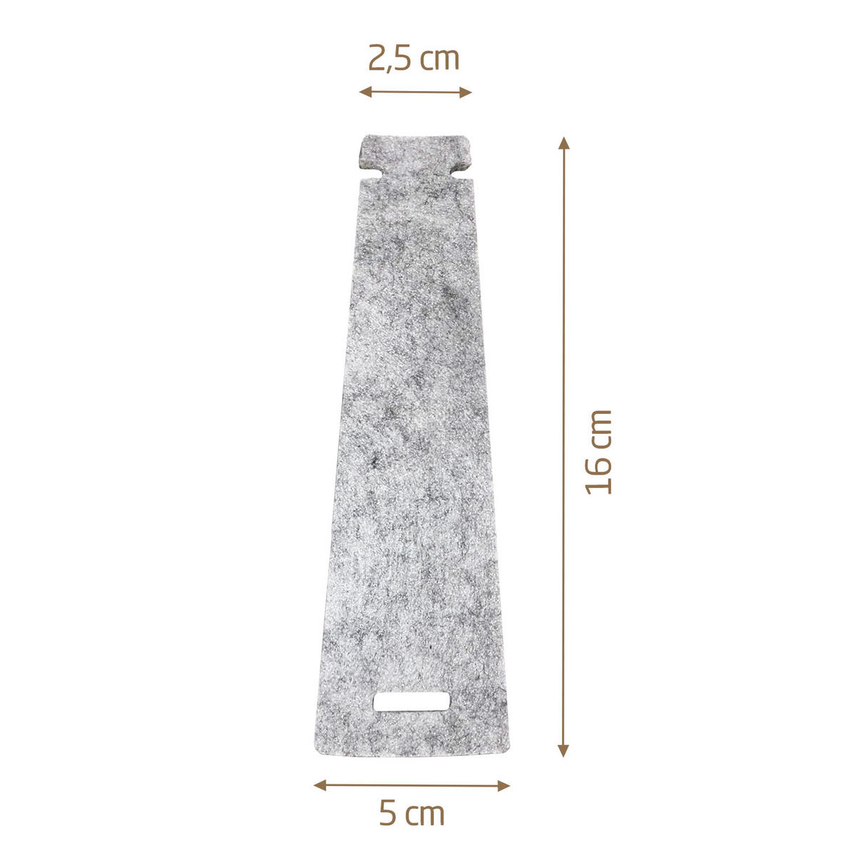 SERVIETTENRINGE 6er-Set - Hellgrau, Textil (5/16cm) - Miqio Design