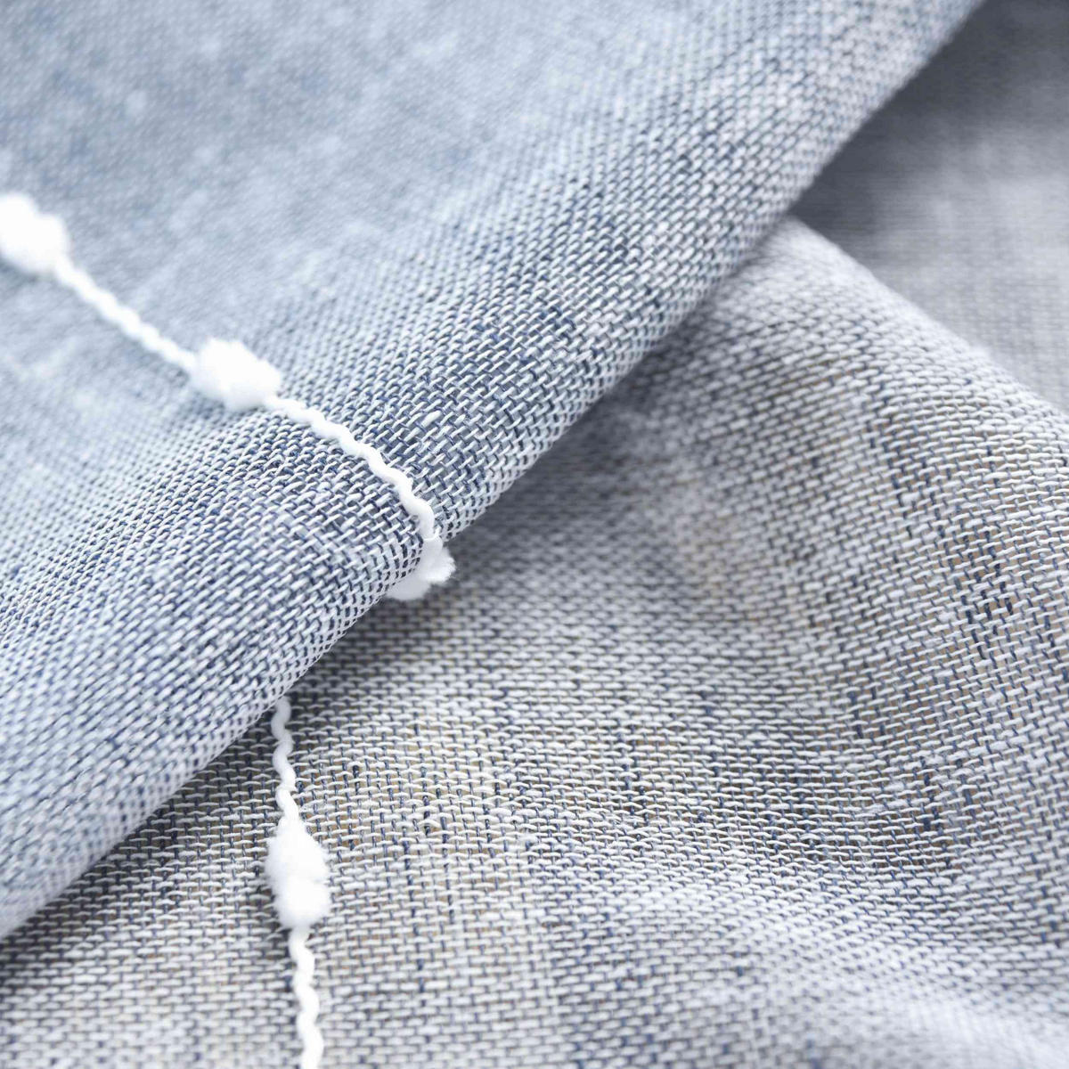 VORHANG 2ER SET »Kassel« HxB 245x140 cm Grau - Grau, Textil (140/245cm) - Gardinenbox