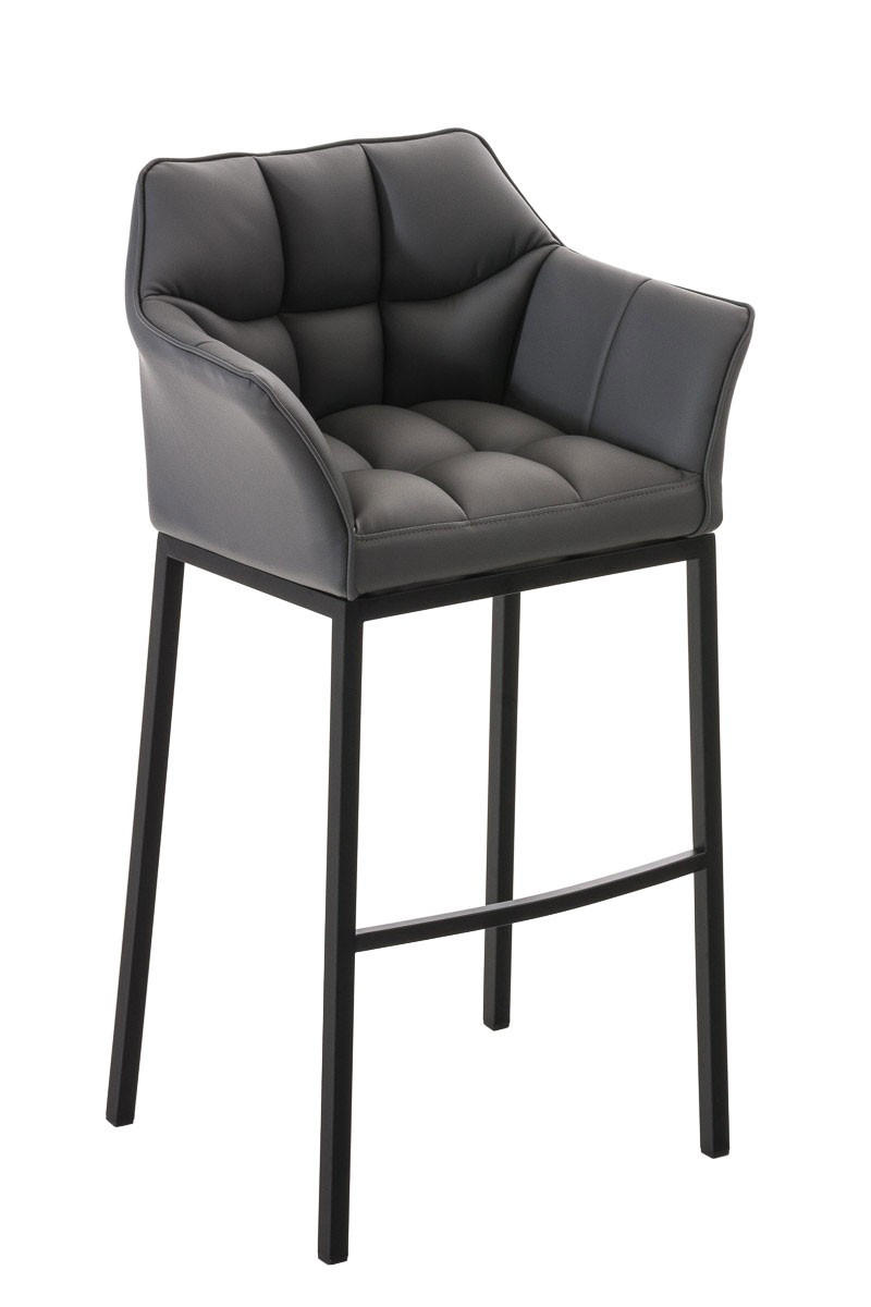 furnicato Barhocker Grau 64x110x48 cm