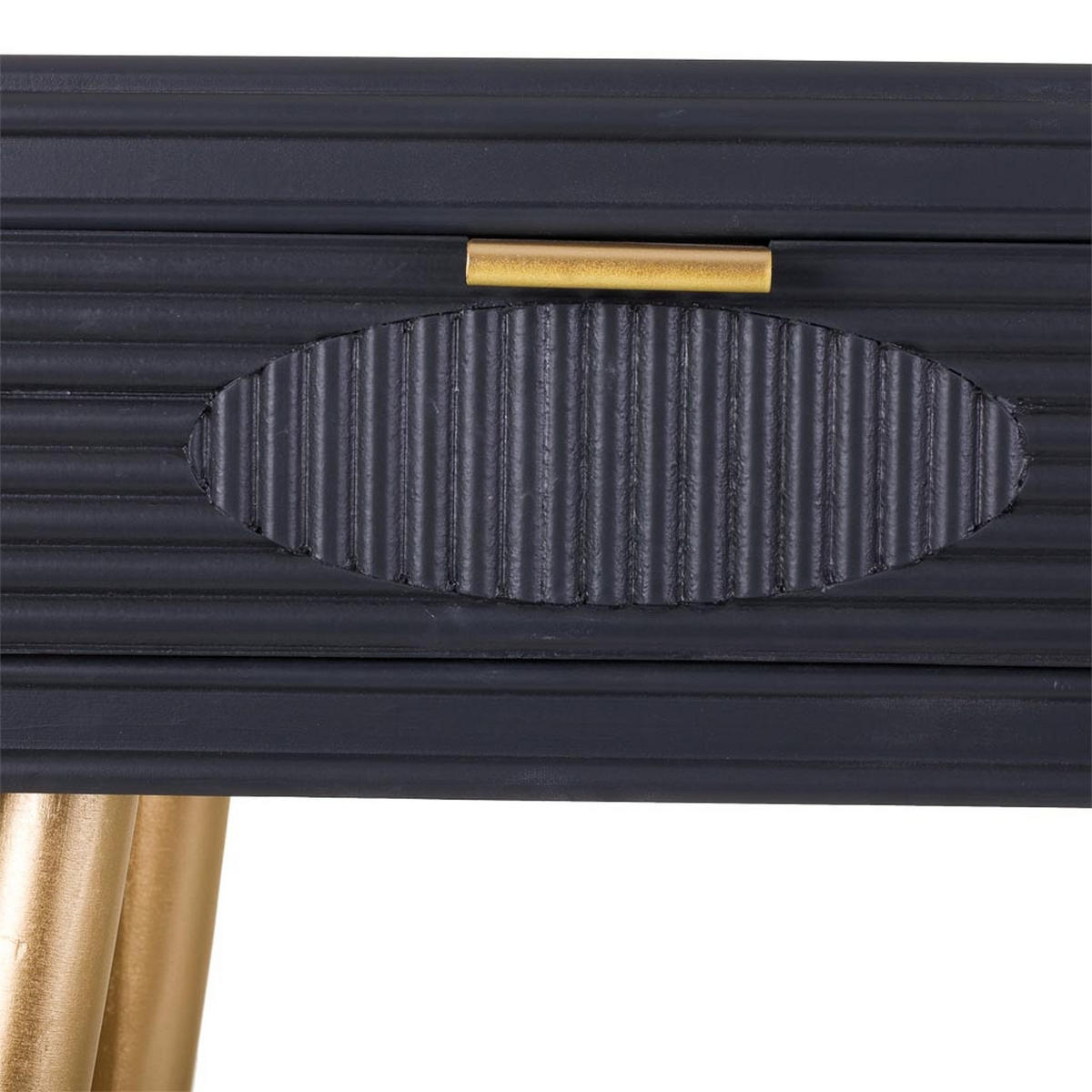 KONSOLENTISCH aus Holz, grau, 82x41x78cm - Grau, Holzwerkstoff (41/82/78cm) - Wanderlust