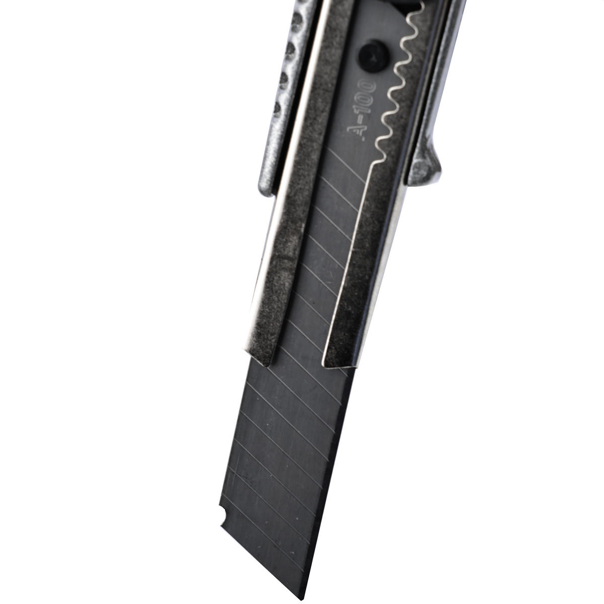 TAPETENMESSER Universal - Abbrechklinge 18 mm, Aluminiumgehäuse, Länge 155 mm, Stahlklinge - Multicolor, Kunststoff/Metall