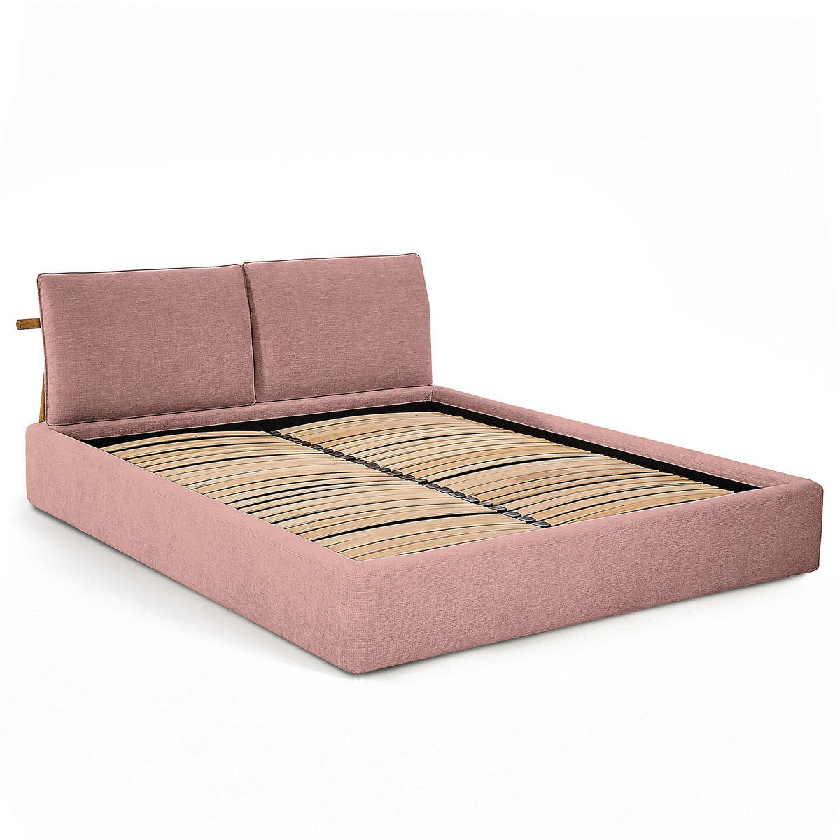 POLSTERBETT - Mauve, Textil (180/200cm) - home24