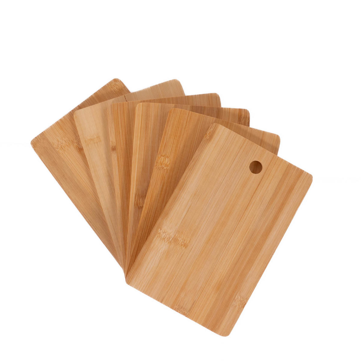SCHNEIDEBRETTER aus Bambus 15,2/6,3/30 cm - Braun, Naturmaterialien (6.3/15.2cm) - Excellent Houseware