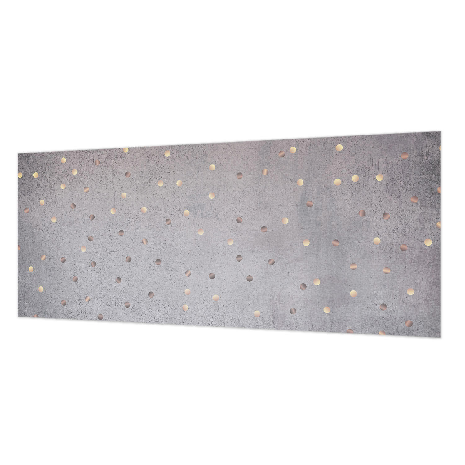 FOTOTAPETE 250x104 cm - Symmetrische Punkte - Grau, Textil (250/104cm) - Wallfluent