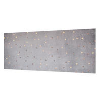 FOTOTAPETE 250x104 cm - Symmetrische Punkte - Grau, Textil (250/104cm) - Wallfluent