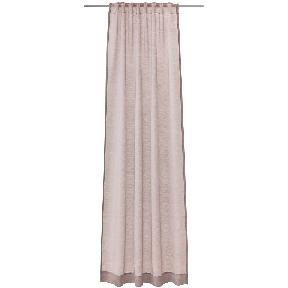 SCHLAUFENVORHÄNGE GLARE ROSE - 075 - Rosa, Textil (130/250cm) - Joop!