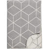 WOHNDECKEN CARRÉ STONE - Grau, Textil (150/200cm) - Zöllner