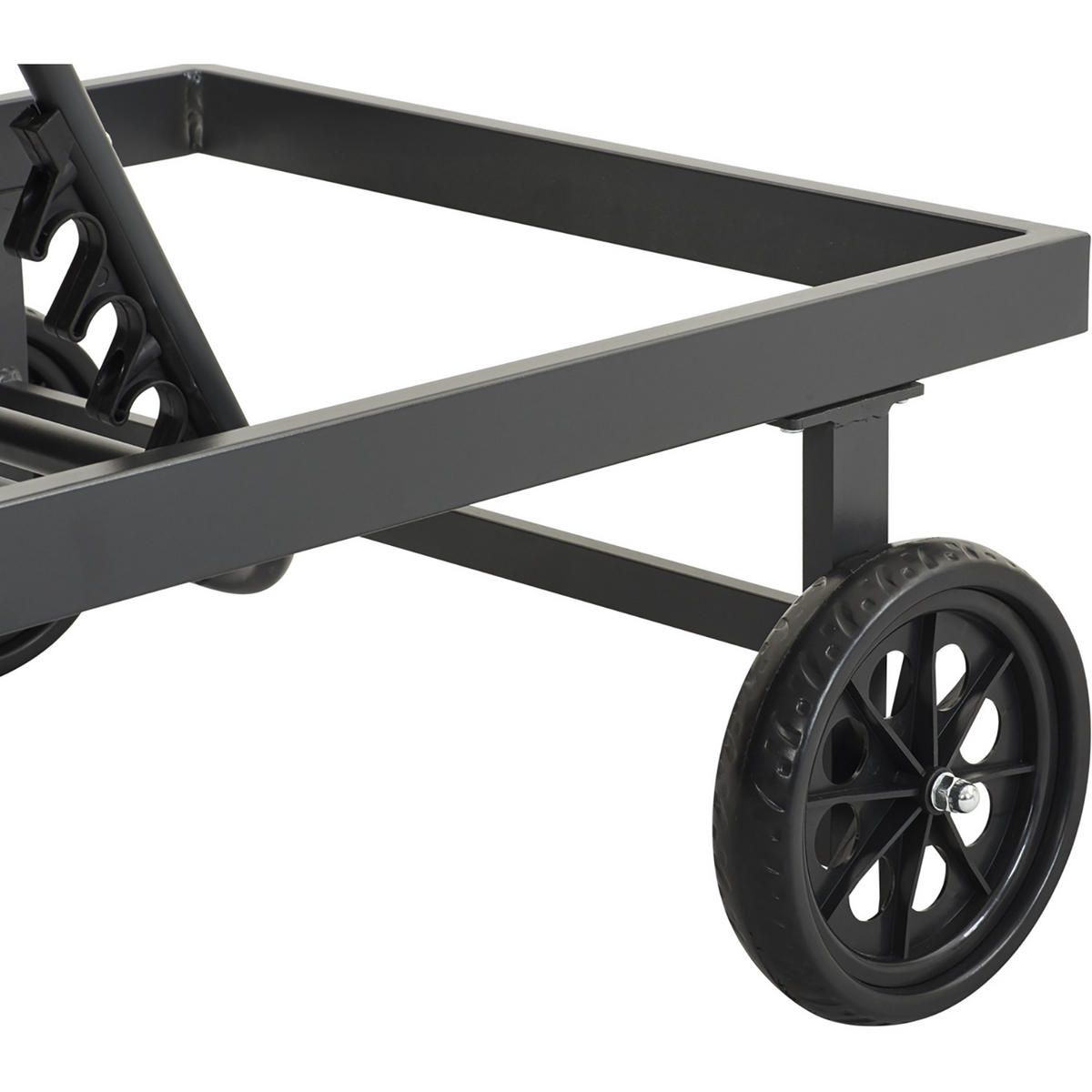 SONNENLIEGE bella Grau - Grau, Metall (65/91/200cm) - Habitat Garten