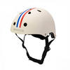 FAHRRADHELM für Kinder 3-7 Jahre, Streifen - Multicolor, Kunststoff (21/24cm) - Banwood