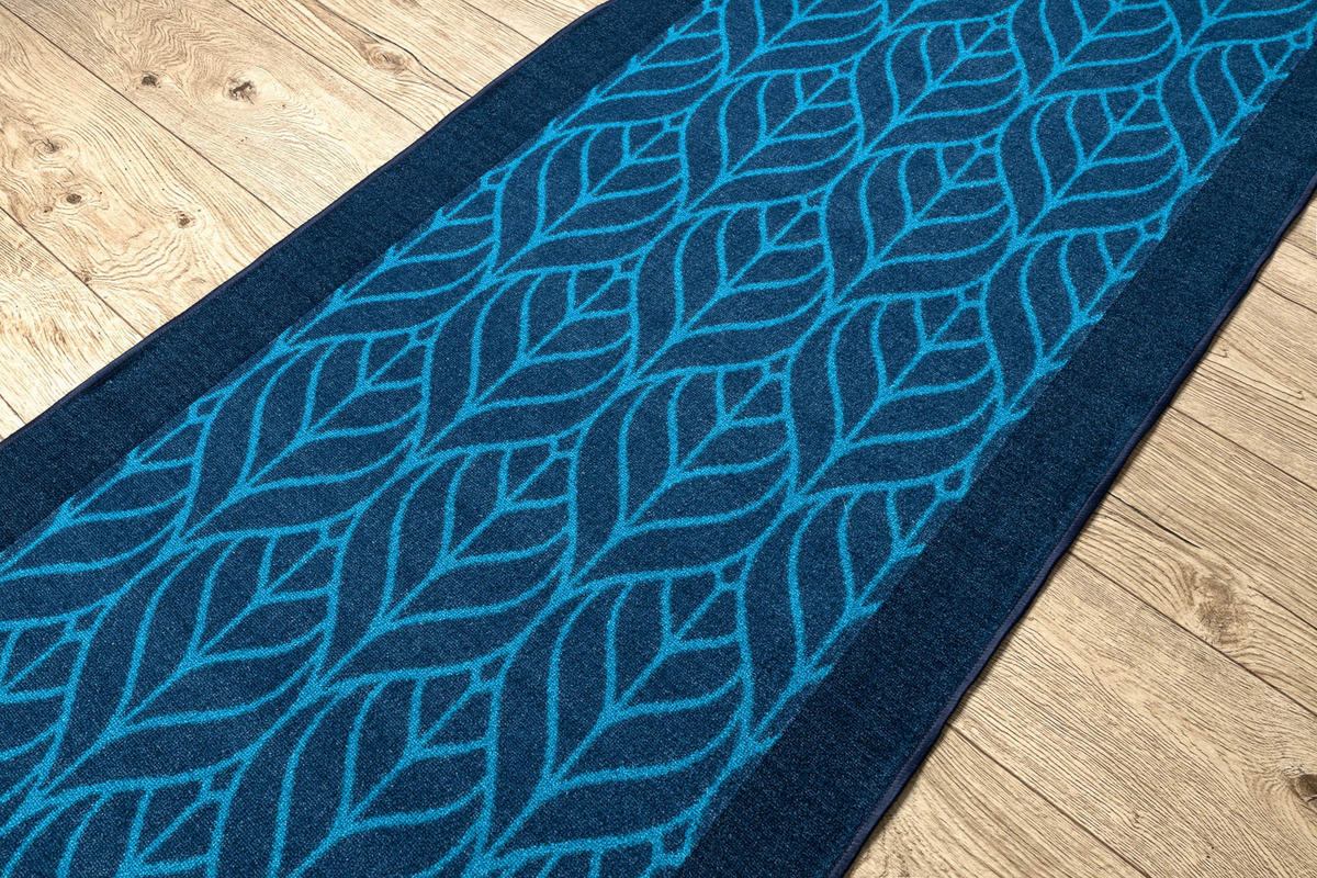 LÄUFER Antirutsch PIÓRA 80/210 cm - Blau, Textil (80/210cm) - rugsX