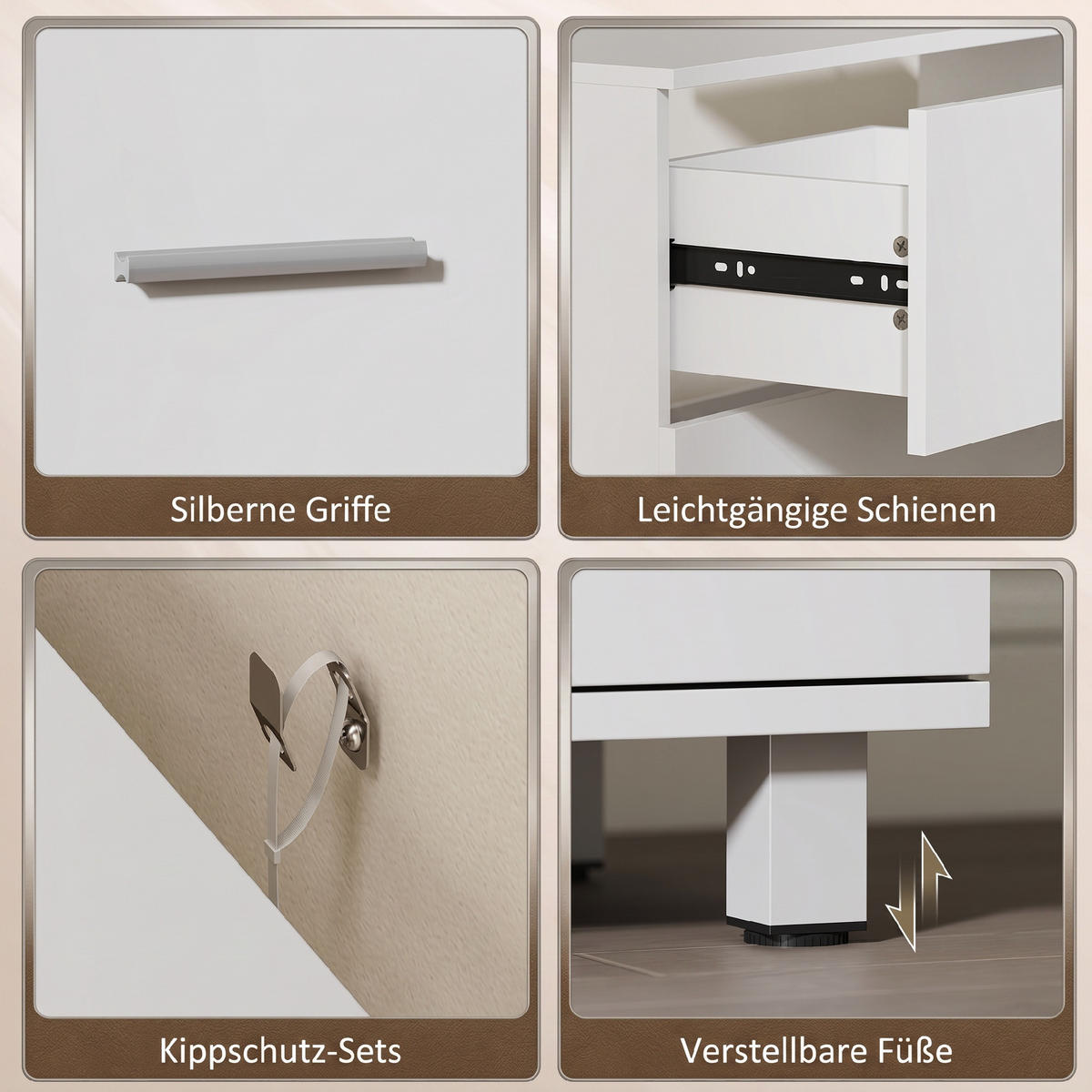 BADEZIMMERSCHRANK Weiß 30.0/80.0/60.0 cm - Weiß, Holzwerkstoff (80/60/30cm)