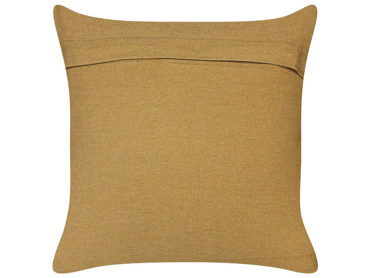 DEKOKISSEN 2er-Set Bunt 45/45 cm Deepor - Multicolor, Naturmaterialen (45/45cm) - Beliani