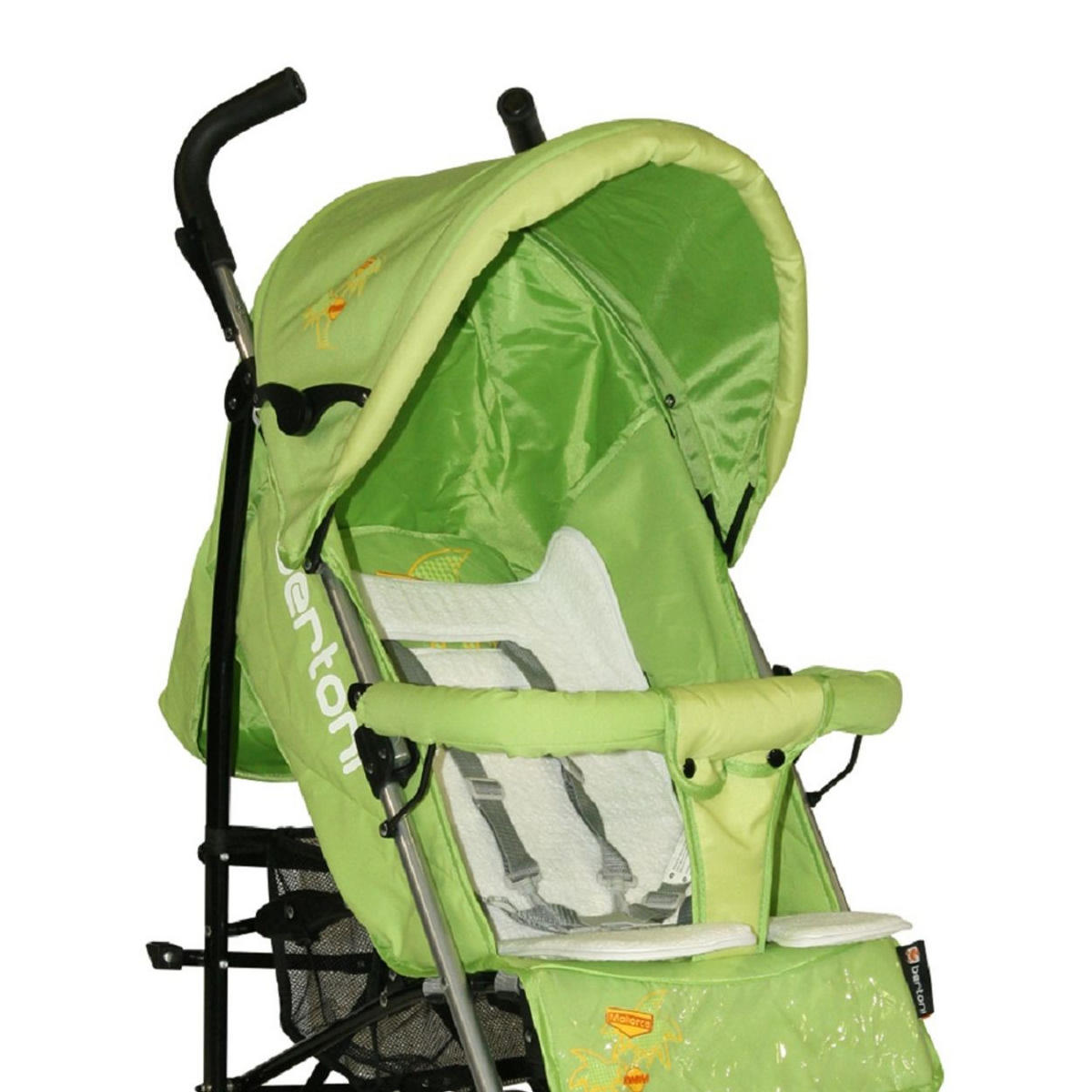 KINDERWAGEN-SITZAUFLAGE Duo Komfort weiß Polyester, wasserabweisend, leicht zu reinigen, für unterwegs - Weiß, Textil (2/30/40cm) - Lorelli
