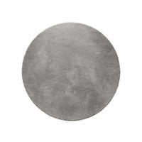 HOCHFLORTEPPICH Melvin waschbar ø 250 cm rund - Hellgrau, Kunststoff (250/250cm) - benuta Nest